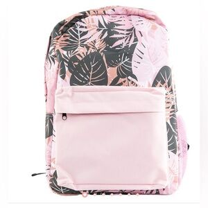 FabFitFun Pink Palm Backpack NEW